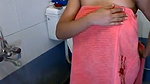 Bhabhi remove towel  show her huge boobs  pussy