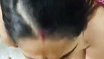 Hot bhabhi giving deeply Blowjob  mouth fuck