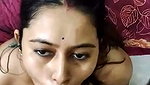 Hot bhabhi giving deeply Blowjob  mouth fuck