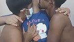 New update Aunty boobs press  enjoying with three nephew