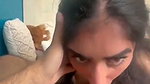 Sexy girl give Blowjob  show wet pussy