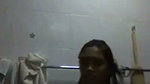 Sexy girl taking bath  showing