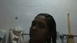 Sexy girl taking bath  showing