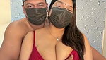 Sexy huge boobs showing  suck