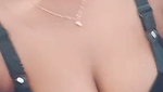 Tamil aunty pressing her huge boobs  enjoying