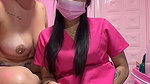 Sara fun Stripchat boob show with face