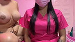 Sara fun Stripchat boob show with face