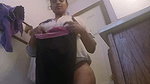 Aunty wearing panty  showing