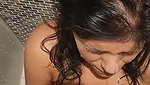 Beautiful bhabhi give Blowjob  lover pissing on her face