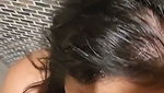 Beautiful bhabhi give Blowjob  lover pissing on her face
