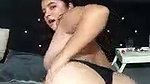 Beautiful lady showing  enjoying