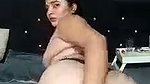 Beautiful lady showing  enjoying