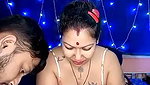 Mature aunty showing her wet pussy  Fingering