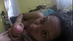 Sexy aunty give Blowjob to bf cock