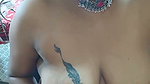 Sexy hot aunty shaking her boobs  talking on live