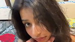 Sexy hot girl giving Blowjob