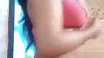Sexy lady showing her boobs  wet pussy