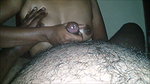 Tamil aunty give Handjob to husband dick