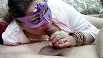 Aunty giving Blowjob to uncle