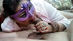 Aunty giving Blowjob to uncle