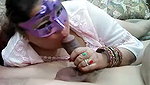 Aunty giving Blowjob to uncle