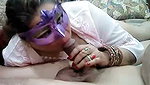 Aunty giving Blowjob to uncle