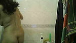 Beautiful hot Mumbai girl taking shower