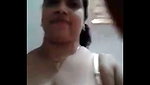 Bhabhi show her huge boobs