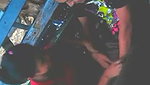 Boyfriend suck his gf boob