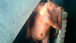 Sexy Village bhabhi showing her bath