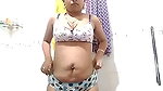 A desi lady fucks with a black banana in Indian