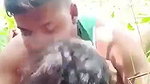 Trapping desi village girl and fucking her outdoor