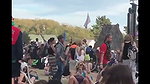 Two Guys Eat A Sluts Ass In Public During a Music