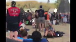 Two Guys Eat A Sluts Ass In Public During a Music