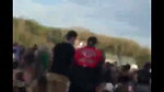 Two Guys Eat A Sluts Ass In Public During a Music