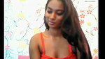 Beautiful girl show her boobs  pressing herself