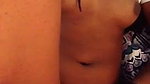 Girl rubing her wet pussy