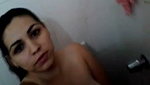Hot aunty taking bath  showing