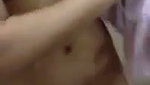 Hot girl show her cute boob