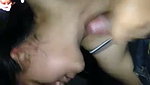 Hot Mumbai lady rubing her  give Blowjob