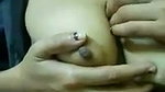 Sexy girl show her huge boobs