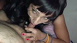 Aunty giving Blowjob to ex lover