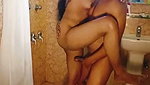 Bhabhi fuck hard in bathroom