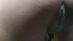 Sexy teen showing her boob and ass