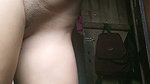 Sexy teen showing her boob and ass