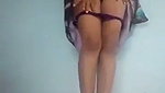 Kanchipuram Tamil aunty in saree nude tease