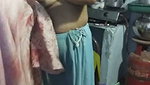 Telugu aunty Reshma strip saree mms