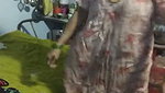 Telugu aunty Reshma strip saree mms