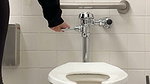 public washroom pissing