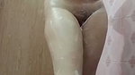 nude girl bath